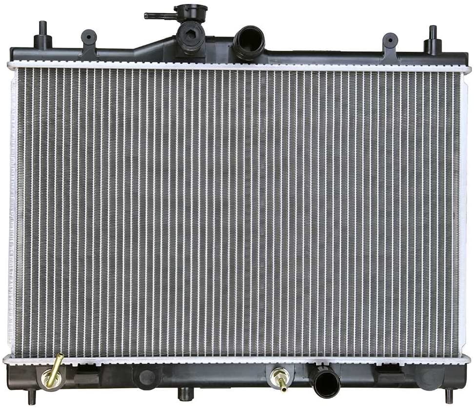 AutoShack RK1198 23.1in. Complete Radiator Replacement for 2007-2011 Nissan Versa 1.6L 1.8L