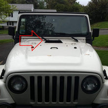 Xotic Tech Black Cowl Hood Vent Scoop Cover Air Vent Accessories for Jeep Wrangler JK TJ 1998-2018