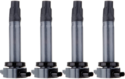 ECCPP Set of 4 Ignition Coils Pack Compatible for Chrys-ler 200 2.4L 2007-2012 for Jee-p Compass 2L Dodg-e Caliber 2.4L Replacement for UF-557 C1587
