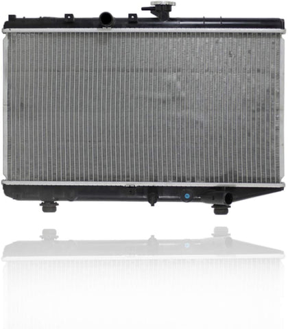 Radiator - Cooling Direct For/Fit 01-04 Kia Rio Sedan 02-03 Cinco/Rxv Manual Transmission 1.5L-Engine - Plastic Tank, Aluminum Core - 0K31A15200A OEM