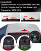 HD 1280x720 Pixels 1000 TV Lines 3rd Brake Light Reversing Camera Brake lamp Parking Camera for Toyota Commuter HiAce H200 MK5 Van LWB Trh Kdh Tailgate Bus 3rd Transporter+4.3