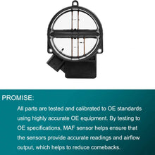 HQPASFY Mass Air Flow Sensor MAF Meter for Chevy Silverado Suburban GMC Sierra Yukon Cadillac Buick 4.8L, 5.3L, 6.0L & More Replaces# AF10043, 25318411, 25168491, 213-4160, 15904068