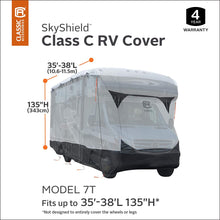 Classic Accessories Over Drive SkyShield Deluxe RV Class C Cover, Fits 29' - 32' RVs - Water Repellent RV Cover (80-379-101801-EX)