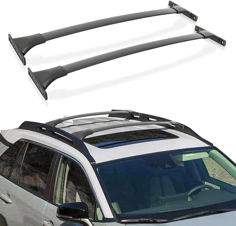MOSTPLUS Roof Rack Cross Bar Rail Compatible for 2019 2020 Toyota RAV4 Adventure Cargo Racks Rooftop Luggage Canoe Kayak Carrier Rack