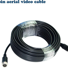 Collyon (50FT/15m) Car Video Systems,Backup Camera Cable,Backup Camera Extension CableShock Extension, AV Extension CableCCTV Rear View Camera,Car Video Extension Cable,Car Backup Monitoring System