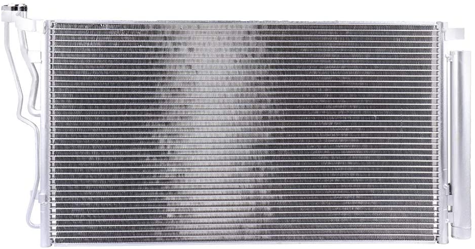 CTCAUTO Automotive Replacement A-C Condenser A-C3888 Fit for 2011 2012 2013 2014 H yundai Sonata/Azera 2011 2012 2013 2014 2015 K ia Optima/Cadenza