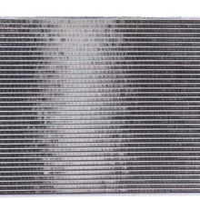 CTCAUTO Automotive Replacement A-C Condenser A-C3888 Fit for 2011 2012 2013 2014 H yundai Sonata/Azera 2011 2012 2013 2014 2015 K ia Optima/Cadenza