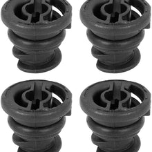 X AUTOHAUX 4pcs Car Engine Oil Drain Plug Replacement 06L103801