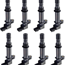 ENA Pack of 8 New Ignition Coils Replacement For Dodge Dakota Durango Ram 1500 - Jeep Commander Grand Cherokee - Aspen - Mitsubishi Raider 4.7L V8 Replacement# UF399 UF297 UF270