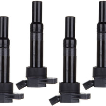 FINDAUTO Pack of 4 Ignition Coil Fits for K-ia Soul/Forte H-yundai Tucson/Elantra/Elantra GT 2011-2016 Replacement with OE: UF651 C1804