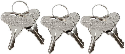 zt truck parts (6) Ignition Keys 66711-55240 Fit for Kubota B and GL Series Compact Tractors