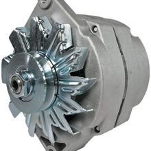 DB Electrical ADR0336 Alternator Compatible with/Replacement for GM Vehicles, Chevrolet GMC Buick Oldsmobile Pontiac 1968-89, High Output 105 Amp, External Fan, 3-Wire 7127-105