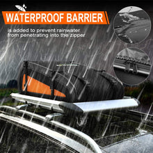 LIMINK Car Roof Bag Rooftop Cargo Carrier with 8 Heavy Duty Straps & Protective Mat Soft Shell Oxford Cloth PVC Luggage Storage Bag for Any Vehicle with Roof Racks