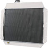 CoolingSky 4 Row All Aluminum Radiator for 1949-54 Chevy Bel Air/Sedan Delivery/Styleline Deluxe 6Cyl - Direct Replacement