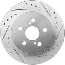 AUTOMUTO Front Rotors Slotted Discs Brake Rotor fit for CT0h,for Pontiac Vibe,for TOYOTA Corolla/Matrix/Prius/Prius Plug-In/Prius Prime