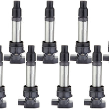 SCITOO 100% New 8pcs Ignition Coil Set Compatible with Buick Lucerne Cadillac DTS/Seville/Deville 2004-2006 Automobiles Fit for OE: UF564 C1556