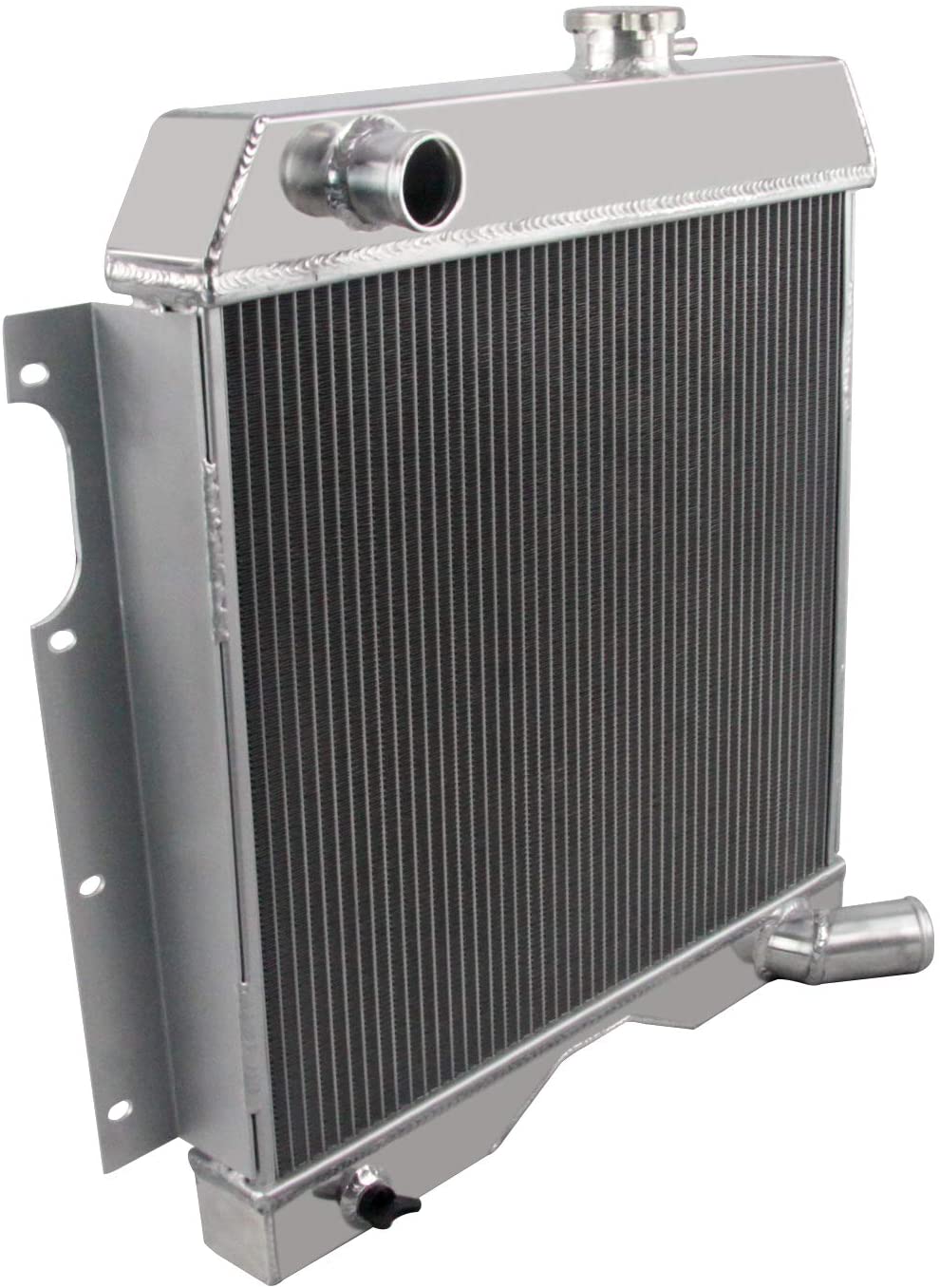 OzCoolingParts 3 Row Core All Aluminum Radiator for 1954-1964 55 56 57 58 59 60 61 62 63 Jeep Willys, Truck, Pickup, Utility Wagon, 6-226, 3.7 L6 Cylinders