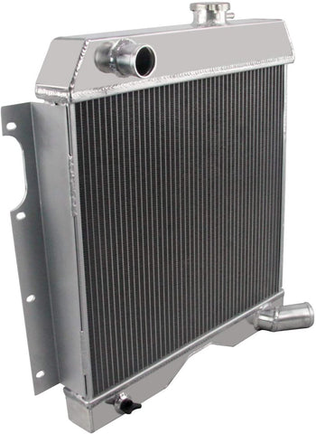 OzCoolingParts 3 Row Core All Aluminum Radiator for 1954-1964 55 56 57 58 59 60 61 62 63 Jeep Willys, Truck, Pickup, Utility Wagon, 6-226, 3.7 L6 Cylinders