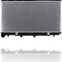 Radiator - PACIFIC BEST INC. For/Fit 05-09 Subaru Legacy/Outback Automatic Transmission 6Cy 3.0L - Plastic Tank, Aluminum Core - 45111AG04A