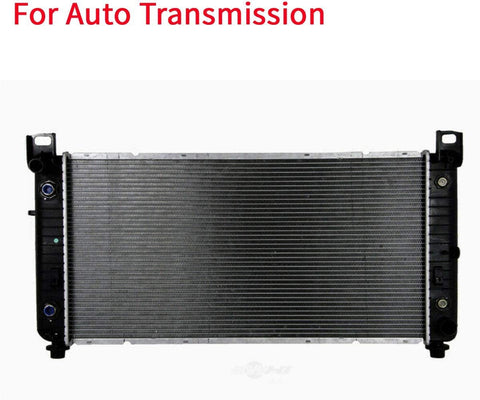 JENCH Auto Al/Plastic Radiator Compatible with AM General Cadillac Chevy GMC Hummer 4.8L 5.3L 6.0L