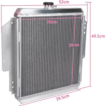 Full Aluminum Racing Radiator Replacement For SUZUKI JIMNY SJ413/SJ 413 1.3L SAMURAI/JA51 1984-1998