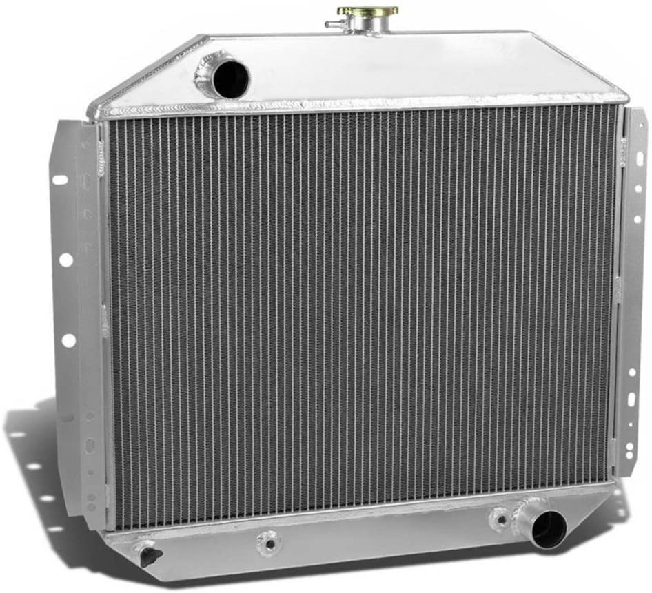 OzCoolingParts 4 Row Core All Aluminum Radiator for 1966-1979 67 68 69 70 71 72 73 74 75 76 77 78 Ford F100 F150 F250 F350 Bronco Chevy V8 Engine