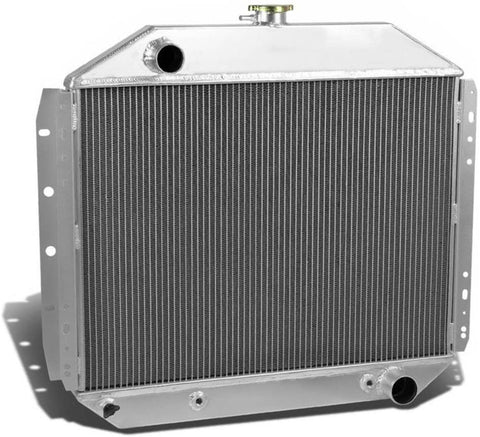 OzCoolingParts 4 Row Core All Aluminum Radiator for 1966-1979 67 68 69 70 71 72 73 74 75 76 77 78 Ford F100 F150 F250 F350 Bronco Chevy V8 Engine
