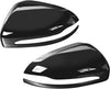 X AUTOHAUX Pair New Exterior Rear View Mirror Housing Door Wing Mirror Covering Cap for Mercedes Benz AMG 2015-2019