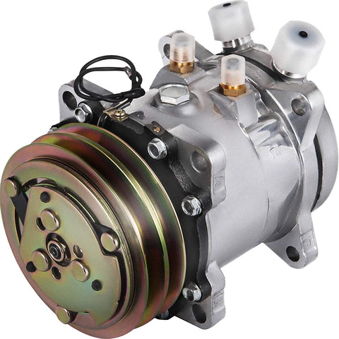 Mophorn CO 5104C SD5H09 Universal Air Conditioner AC Compressor for Sanden 5072 5071 5046 SD505 7104474Z 75R-82102 1984 1985 HONDA ACCORD SEi LX S Base 1.8L 4CYL