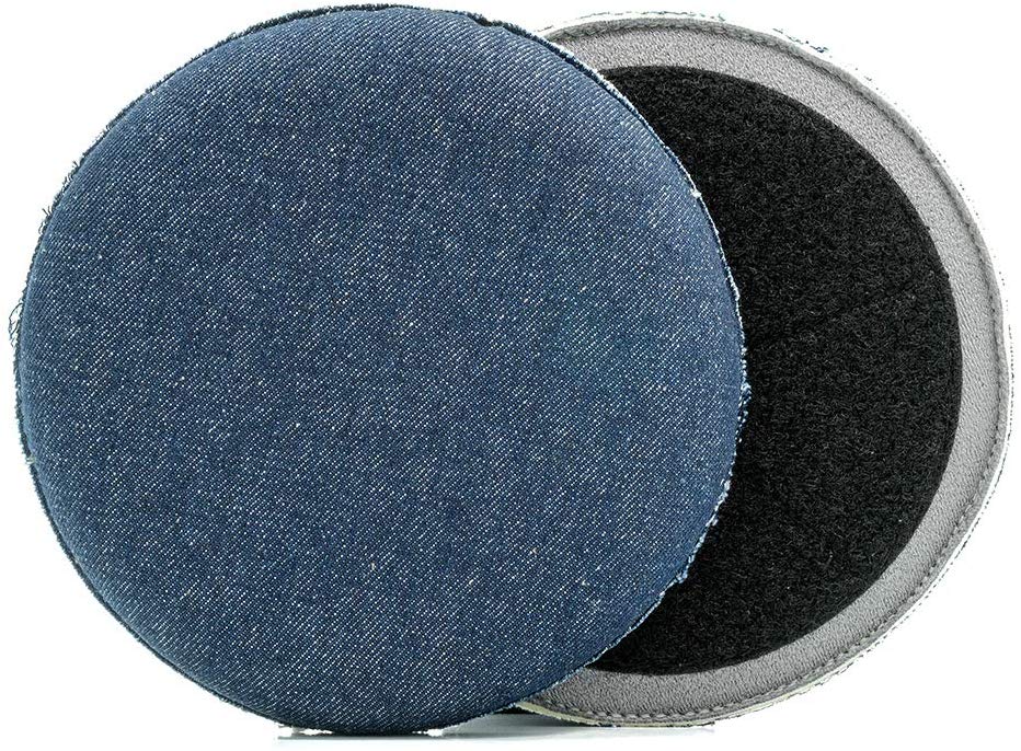 Osren Premium Denim Pad 6.3inch, Orange Peel Removal Pad, Hand Stitched for Extra Durability and Quality