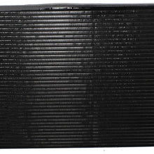 A/C Condenser Compatible with 2007-2012 Hyundai Elantra Aluminum Core With Receiver Drier