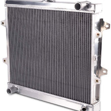 Compatible For TOYOTA Pickup 4Runner 2.4l L4 1984-1995 New Aluminum Radiator 1985 86 87 88 89 91 92 93 94 Silver