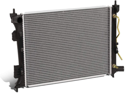 13253 OE Style Aluminum Core Cooling Radiator Replacement for Accent Rio 1.6L 12-17