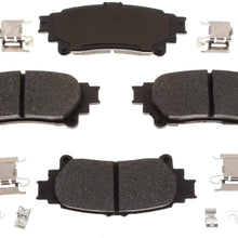 ACDelco 17D1391CH Professional Ceramic Rear Disc Brake Pad Set