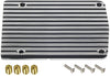 Air Conditioner Compressor Cover Plate York-Tecumseh Galaxie Fairlane Torino Mustang LTD Finned Polished Aluminum (480PLP)