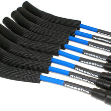 Massive MSX90 Ignition Wires Compatible with Ford Godzilla 7.3 Gas Engine F250 F350 Spark Plug cables leads High Performance Low Resistance Racing Made USA