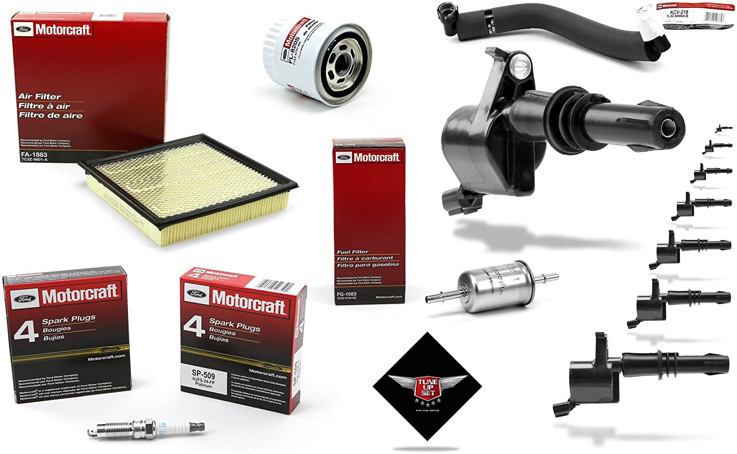 TUNE UP KIT 2009-2010 F150 V8 5.4L HEAVY DUTY IGNITION COIL DG508