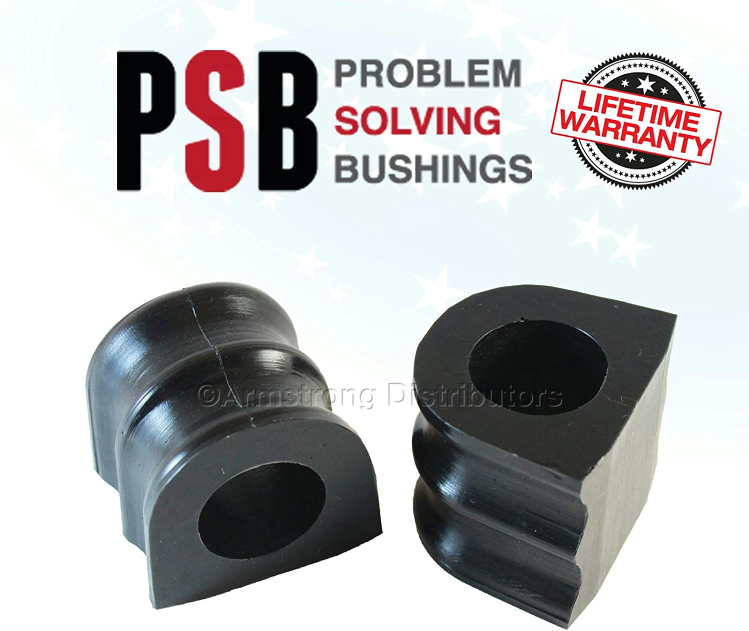 31mm Front Sway Bar Bushing Kit Fits: 05-13 Frontier 05-17 Pathfinder R51 V8 / 2.5TD- PSB 451