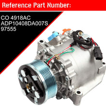 cciyu AC Compressor with Clutch for Honda Civic 2006-2011 CO 4918AC Auto Repair Compressors Assembly