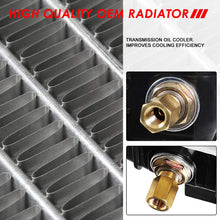 2172 Factory Style Aluminum Cooling Radiator Replacement for 98-01 Ford Ranger/Mazda B2500 2.5L AT