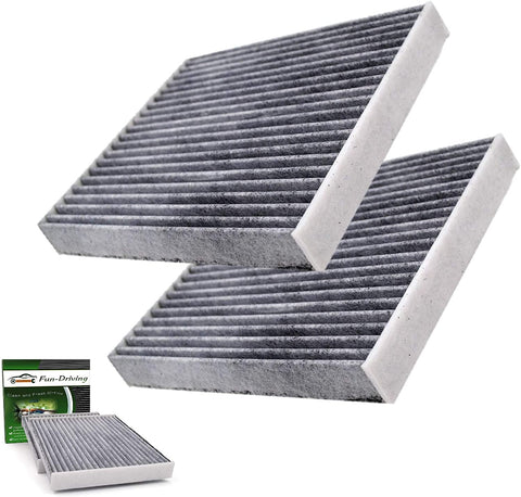 Cabin Air Filter for Toyota/Lexus/Subaru/Land Rover/Pontiac,Replacement for CF10285,CP285 (Activated Carbon,2 Pack)