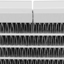 Mishimoto MMRAD-MUS-97B Bracketed Aluminum Radiator Compatible With Ford Mustang Manual 1997-2004 Silver