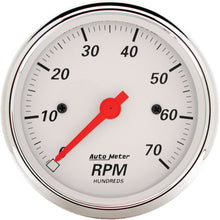 AUTO METER 1398 Arctic White Electric Tachometer