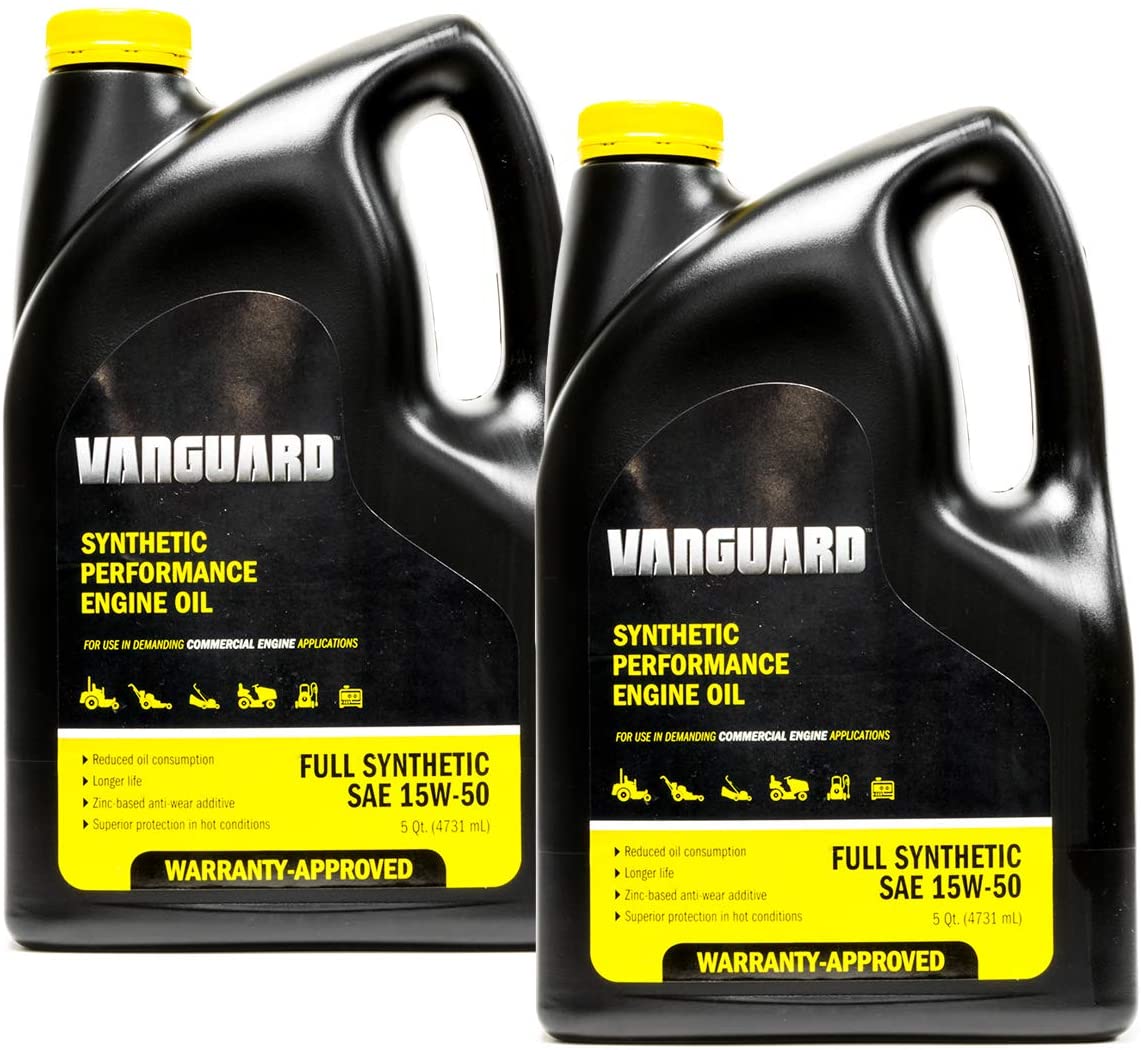 Briggs 2PK Vanguard 15W-50 Heavy Duty Synthetic Oil 5-Quart 100170