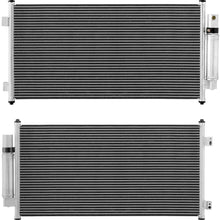NEW 7-3628 NI3030162 Aluminum A/C AC Condenser Replacement For 2007-2012 Sentra All Models