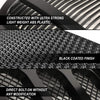 DNA MOTORING GRF-OH-016-BK ABS Front Bumper Badgeless Honeycomb Mesh Grille w/Frame fit 99-04 Ford F-250 SD, F-350 SD, F-450SD, F-550SD