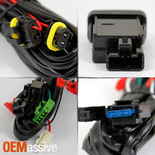 For 05-11 Toyota Tacoma Pickup Bumper Fog Lights Driving Lamps Set w/Bulbs + Wiring Harness + Switch