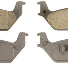 Wagner ThermoQuiet QC1012 Ceramic Disc Pad Set With Installation Hardware, Rear