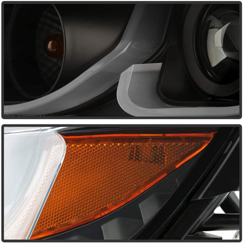 Spyder 5086563 Chevy Impala 14-19 Projector Headlights - Low Beam-H9(Included) ; High Beam-H9(Included) ; Signal-7440NA(Included) - Black