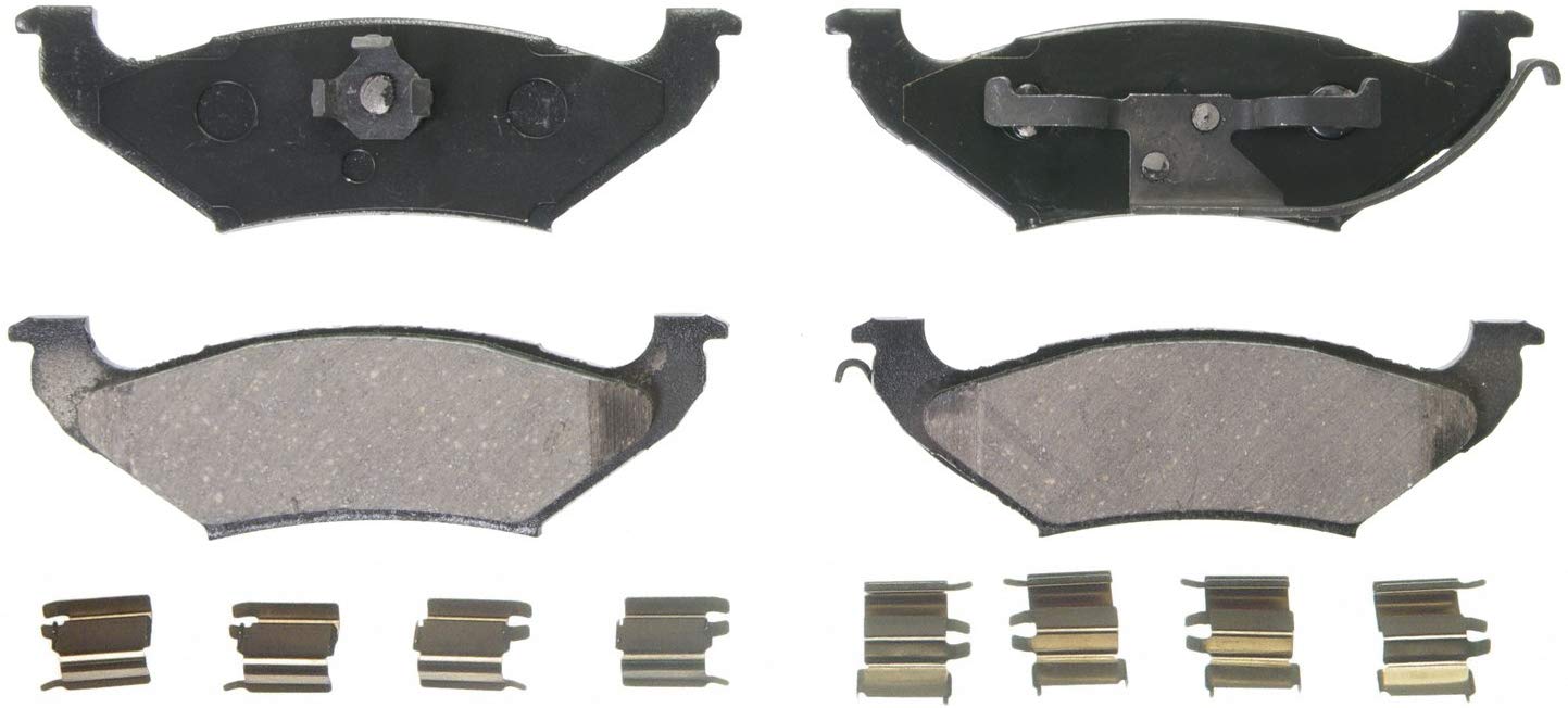 Wagner QuickStop ZD544 Ceramic Disc Pad Set, Rear